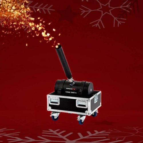 Maquina Confettis e Serpentinas Magic Fx StadiumShot II