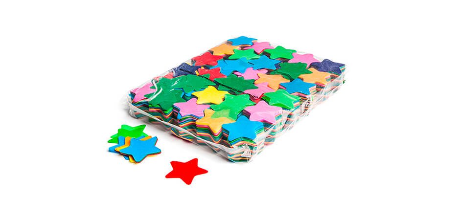 Confettis coloridos