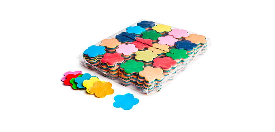 Confettis coloridos